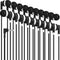 Maeline Bulk Earbuds 20 Pack, Stereo Headphones for K-12 Classrooms, Library, Travel, Tangle-Free Wired