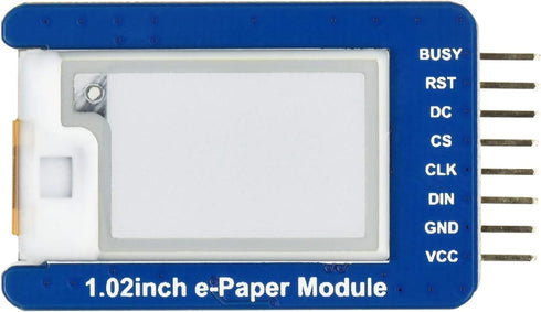 waveshare 1.02inch Pi4B/3B+/3B/2B/B+/A+/Zero/Zero 2W 12880 E-Ink Display Module Compatible with Raspberry W/WH/Zero