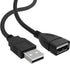 Long USB Extension Cable 10FT, USB Male to Female Data Transfer Adapter and Charging M/F for Laptop, Playstation, Xbox,