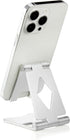 Adjustable Aluminum Cell Phone Stand Holder for Desk, Compatible with iPhone 14/13/12/11 Pro Max, Samsung, All