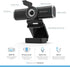 Amcrest 1080P (AWC195-B) Webcam with Microphone for Desktop, Web Cam Computer Camera, Streaming HD USB Web Camera