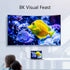 AUCON 2.1 8K Magnetic HDMI to HDMI Converter HDMI Adapter UHD Video Compatible with Computer Smart Box Monitor TV