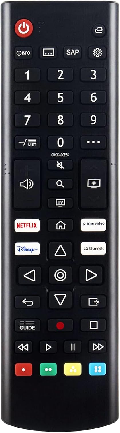 AKB76037601 Universal Remote Control Replacement for LG Smart TV, Compatible with WebOS 4K 8K UHD