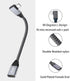 Right Angle USB C Male to Female Extension Cable 3.3ft, Type C 3.1 Gen 2, 10Gbps Data, 4K Video, 100W Charging