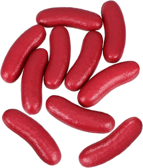 CLISPEED Hot Dog Toy - 10Pcs Fake Sausage Props, Realistic Food Models