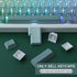 JOMKIZ PBT Keycaps Set, 135 Keys Double Shot Side Engraved Transparent Cherry Profile Backlit Keycaps
