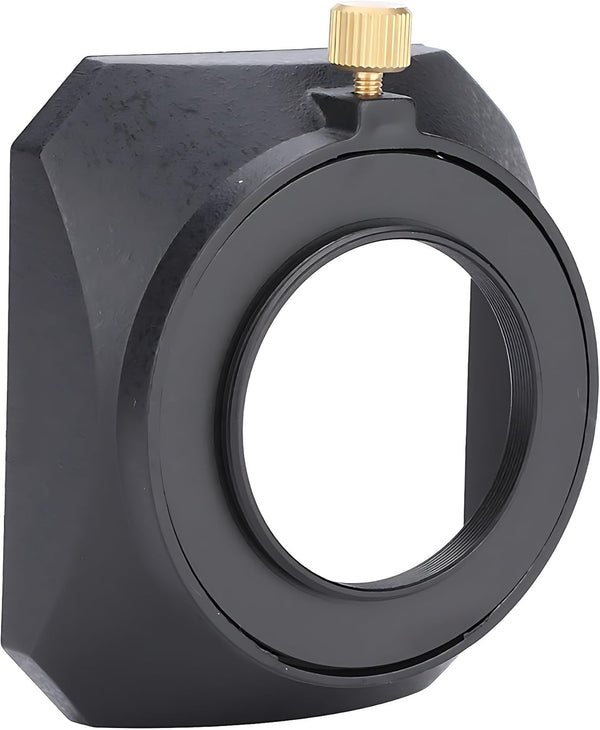 Acouto 37mm Lens Hood for DV Camcorder, Portable Lens Filter Cover Shade Accessory