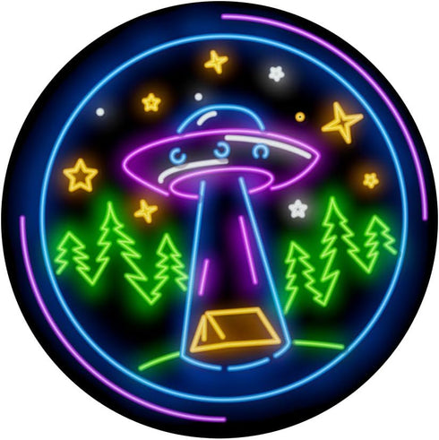 Cool Camping Stuff & Gear Alien Abduction for UFO Hunters PopSockets Standard PopGrip