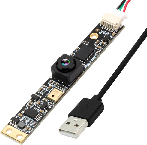 IFWATER USB Camera 8MP 30fps Camera Module with Microphone 105 Degree Wide Angle