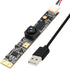 IFWATER USB Camera 8MP 30fps Camera Module with Microphone 105 Degree Wide Angle