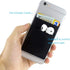 Cell Phone Stick on Wallet, Credit Card & Business Card Holder (3 Packs) Compatible with iPhone, Android, Most