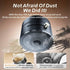 Oudvaker 360 Foldable Magnetic Vacuum Phone Holder, Electric Suction Car Mount, Double-Sided Swivel Stand for Car