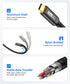SUNGUY 10Gbps Android Auto USB C Cable, 1.5FT 3A USB 3.1 Gen 2 Fast Charging & Data Transfer Cable for iPhone