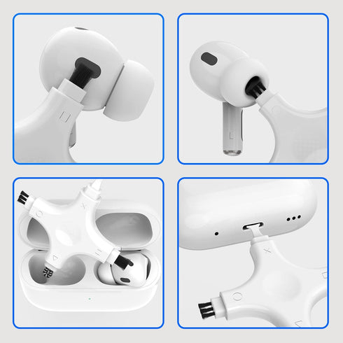 CODOGOY iPhone Cleaning Kit, Port Cleaner Repair & Restore Tool, Soft Brush Cleaning Tool Fit for All Devices