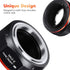 K&F Concept Lens Mount Adapter for M42 Lens to Sony NEX Alpha E-Mount Camera, Compatible with NEX-7, NEX-6, NEX-5N