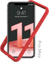 RhinoShield Bumper Case for iPhone 11 Pro Max, CrashGuard NX, Shock Absorbent Slim Design, Red, 3.5M Drop Protection