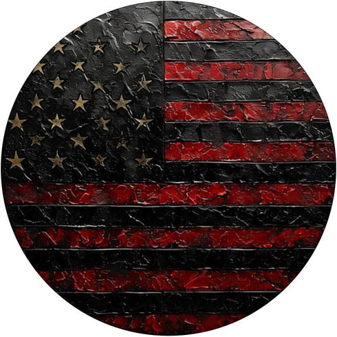 PopSockets Standard PopGrip - USA Vintage Grunge Look Flag