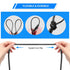 CAT6 6.6FT RJ45 10Gbps Retractable Ethernet Cable - High-Speed Cable with Flexible Rubber Coating, Black Plastic