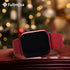 Fullmosa Leather Bands Compatible with Apple Watch, 41mm 40mm 38mm 42mm, Top Grain Genuine Leather Strap