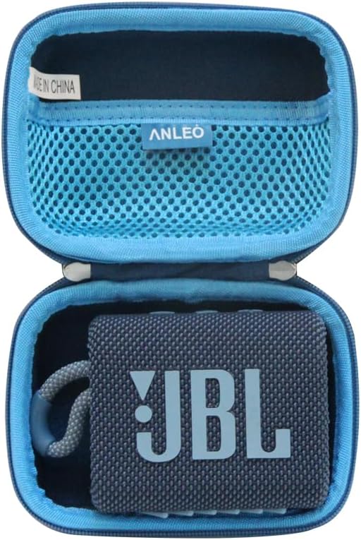 Hard Travel Case for JBL Go 3 / Go 4 Portable Bluetooth Speaker (Blue)