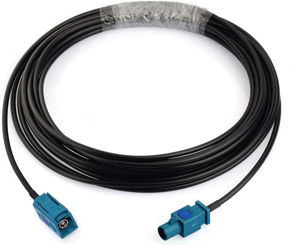Bingfu Fakra Z Female to Male Vehicle Antenna Extension Cable 5m for Car Stereo Android Head Unit GPS Navigation