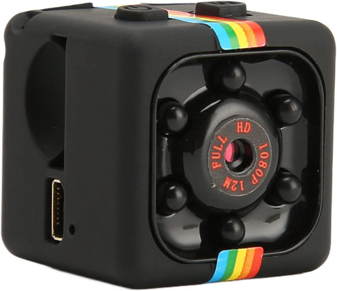GOWENIC SQ11 Camera - 1080p Mini Night Vision Surveillance Camera, Portable for Home Office, 200Mah Battery