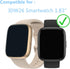 Screen Protector Compatible for Faweio IDW26 Smart Watch 1.83" (6 Pack) Clear TPU Soft Film, Compatible for Hikwel/TOOBUR Smartwatch