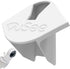 Anywhere Baby Monitor Mount, Compatible with Most Baby Brands, Simple Peel and Stick Installation, 1 Pack, White