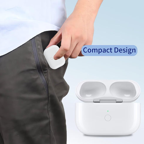 Wireless Charging Case Compatible for AirPods Pro 1st & 2nd Generation with USB-C Charging, Replacement Charger Case