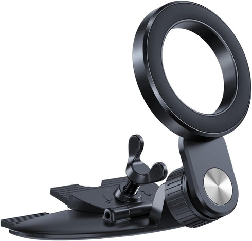 1Zero MagSafe CD Phone Holder for Car, Magnetic Phone Mount with 17 Strong Magnets for iPhone 15/14/13/12 Series