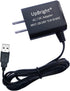 UpBright 5V AC/DC Adapter for EverStart Maxx SL10LEDE SAT3E 600 2200 Lumens Rechargeable Lithium LED Spotlight