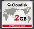 Cloudisk Pack 2 2GB 2.0 (2 of Compact Flash Card CF Performance for Vintage Digital Camera and Industry Equipment GB)