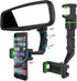 Rotato Grip Cell Phone Holder,Rotato Grip Phone Holder,Multi-Function Universal Adjustable Auto,Mirror Mount Phone Holder,360° Car Rearview Mirror Phone Holder for Car Mount Phone (2)