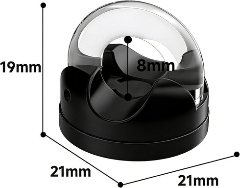 IFNOW 6PCS) Magnetic Cable Clips for Nightstand Self Adhesive Cord Holder Adjustable Clip for Desk, Nightstand, Phone