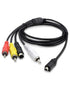 VMC-15FS Replacement AV A/V TV Video Cable VMC-30FS 10Pin AV TV-Out 3RCA