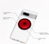 PopSockets Phone Grip, Danger Red Translucent, Compatible with MagSafe, Wireless Charging