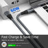 Puxnoin 6ft USB C to USB C Cable 60W, 3-Pack Fast Charging for iPhone 15, MacBook Pro, iPad Pro, Galaxy S20 & More.