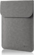 Allinside 13" Laptop Sleeve Compatible with MacBook Air 13 2018-2024 / MacBook Pro 13 2016-2024, Synthetic Leather, Gray