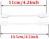 zdyCGTime 4.5" USB Micro Male to Female Sync & Charging Extension Cable (2 Pack, White) for Cellphones/Tablets