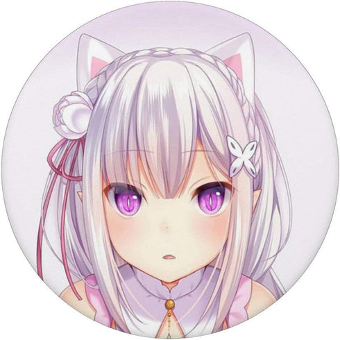 Anime Girl PopSockets PopGrip: Swappable Grip for Phones & Tablets, PopSockets Grip