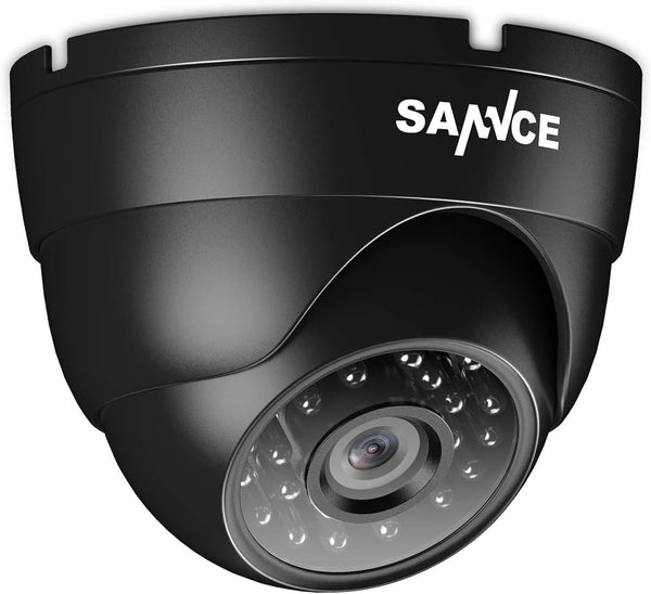 SANNCE 1080p CCTV Security Camera, Dome Surveillance Camera with 100ft Night Vision, IP66 Waterproof for DVR