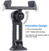 Metal Phone Tripod Mount Adapter, Phone Holder Stand with Arca Swiss and 1/4" Screw Mount, 360 Degree Rotate