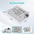 LP E5 Battery Pack, 2-Pack 1600mAh Battery Compatible with Canon EOS Rebel XS, T1i, 1000D, and More