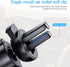 Adjustable Durable Gravity Phone Holder Mount for Car Air Vent, Compatible with 4-7" Mobile Phones, Most Cars (Silver)