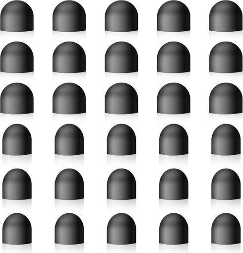 JIYIN 30Pcs Rubber Tips for Stylus Pens, Replacement Nibs for Touch Screen Pen