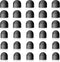 JIYIN 30Pcs Rubber Tips for Stylus Pens, Replacement Nibs for Touch Screen Pen