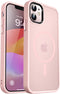 MOCCA Magnetic iPhone 12/12 Pro Case, Compatible with MagSafe, Slim Shockproof Translucent Protective Case