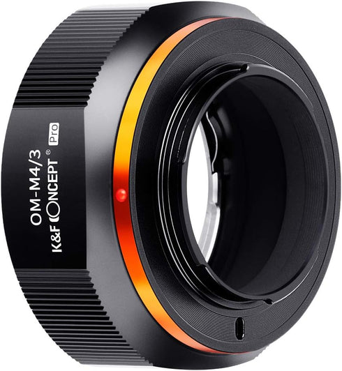 K&F Concept Lens Mount Adapter for Olympus OM Lens to M4/3 Olympus Pen Cameras
