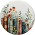 Bookworm Watercolor Floral Bookish Flower Theme PopSockets Standard PopGrip