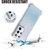 Folmeikat Clear Phone Cases for Samsung Galaxy S21 Ultra 5G - Shockproof Flexible TPU Protective Cover,